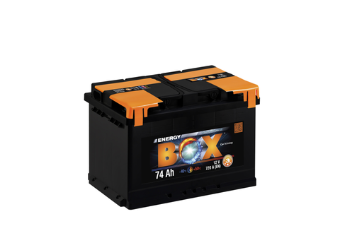 Купить Аккумулятор ENERGY BOX 74Ah 720A (+ -) в Киеве и Украине