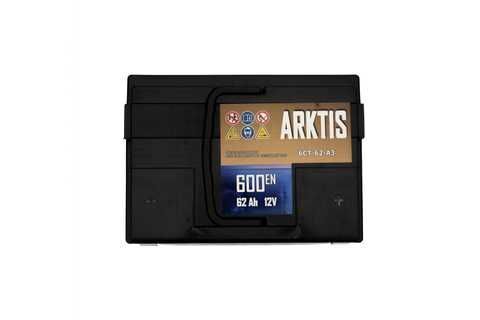アーク600〜700g 6個セット Аккумулятор ARKTIS 6CT-65 Ач (1) левый плюс, цена 2400 ₴: купить