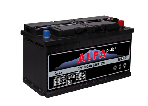H.G.H アルファ Купить Аккумулятор ALFA 100Ah 840A (- +) в Киеве и Украине | А