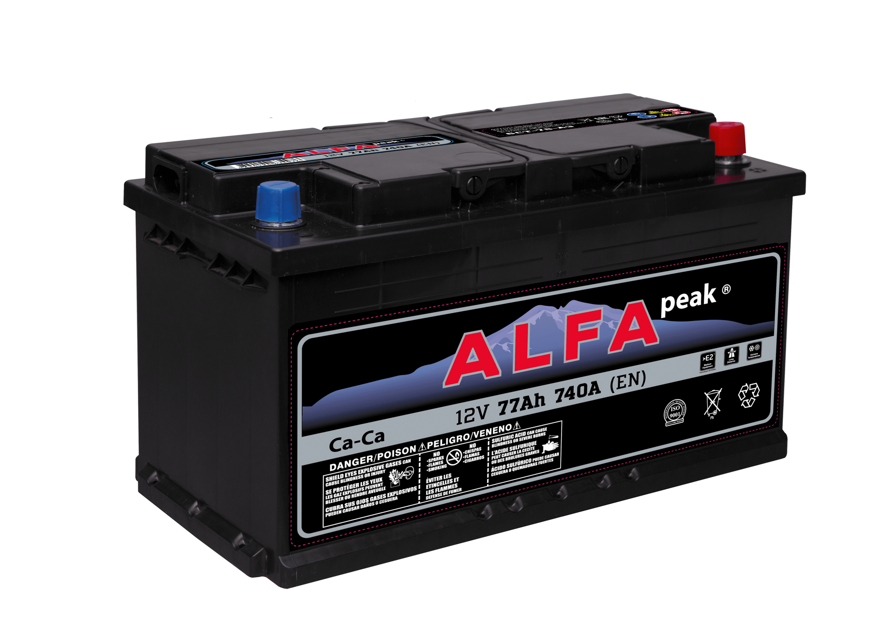 Купить Аккумулятор ALFA 77Ah 740A (- +) в Киеве и Украине | А-Мега
