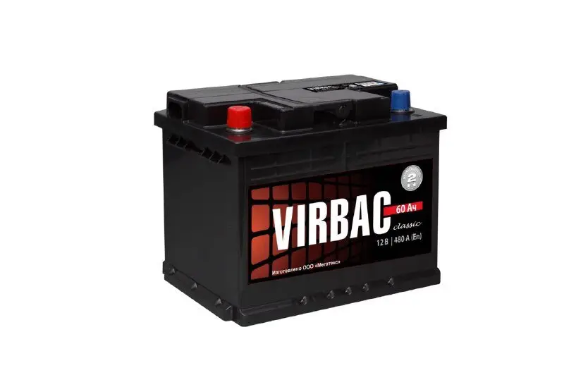Акумулятор VIRBAC Classic 60Ah 480A